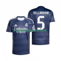 Camiseta 2ª Real Madrid Jude Bellingham 5 Hombre 2025-2026 Manga Corta