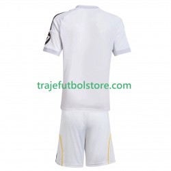 Camiseta 1ª Real Madrid Niño 2025-2026 Manga Corta