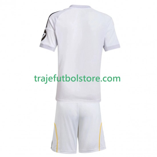 Camiseta 1ª Real Madrid Niño 2025-2026 Manga Corta