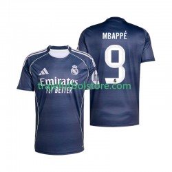 Camiseta 2ª Real Madrid Mbappé Kylian 9 Hombre 2025-2026 Manga Corta