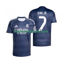 Camiseta 2ª Real Madrid Vinicius Junior 7 Hombre 2025-2026 Manga Corta