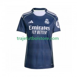 Camiseta 2ª Real Madrid Mujer 2025-2026 Manga Corta