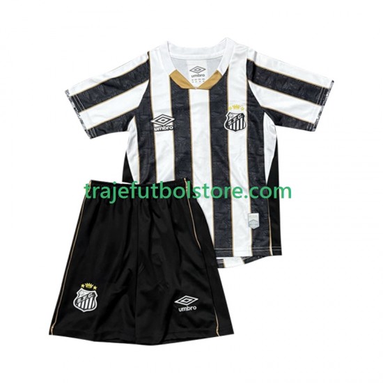 Camiseta 2ª Santos FC Niño 2025-2026 Manga Corta