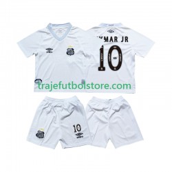 Camiseta 1ª Santos FC Neymar JR 10 Niño 2025-2026 Manga Corta