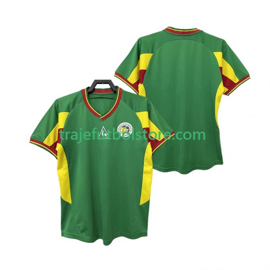 Camiseta 2ª Senegal Retro Hombre 2002 Manga Corta