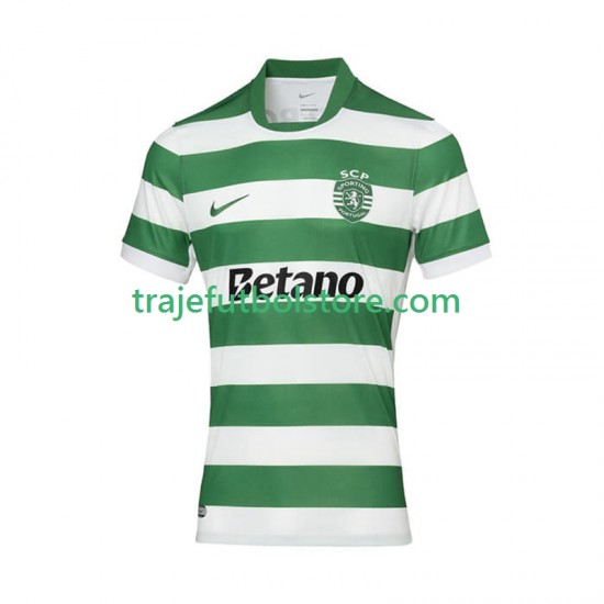 Camiseta 1ª Sporting CP Hombre 2025-2026 Manga Corta