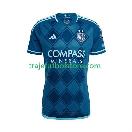 Camiseta 2ª Sporting Kansas City Hombre 2025-2026 Manga Corta