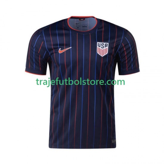 Camiseta 2ª Estados Unidos Hombre 2025 Manga Corta