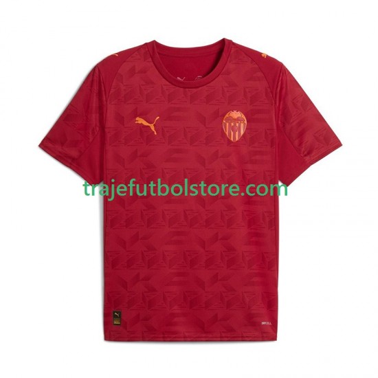 Camiseta 2ª Valencia CF Hombre 2025-2026 Manga Corta
