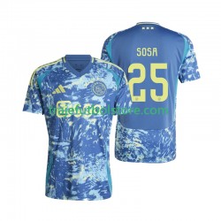 Camiseta 2ª AFC Ajax Wout Weghorst 25 Hombre 2024-2025 Manga Corta