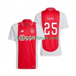 Camiseta 1ª AFC Ajax Wout Weghorst 25 Hombre 2024-2025 Manga Corta