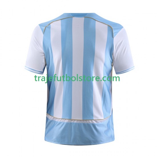 Camiseta 1ª Argentina Retro Hombre 2006 Manga Corta