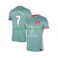 Camiseta 2ª Atlético Madrid Antoine Griezmann 7 Hombre 2024-2025 Manga Corta