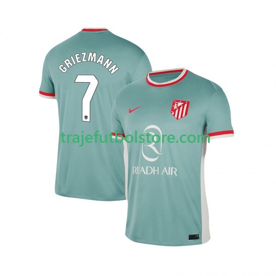 Camiseta 2ª Atlético Madrid Antoine Griezmann 7 Hombre 2024-2025 Manga Corta