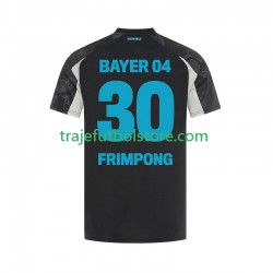 Camiseta 3ª Bayer 04 Leverkusen Frimpong 30 Hombre 2024-2025 Manga Corta