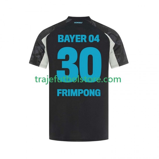 Camiseta 3ª Bayer 04 Leverkusen Frimpong 30 Hombre 2024-2025 Manga Corta