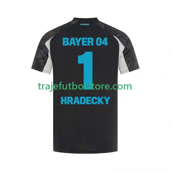 Camiseta 3ª Bayer 04 Leverkusen HRADECKY 1 Hombre 2024-2025 Manga Corta