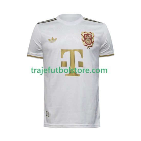 Camiseta 2ª Bayern de Múnich 125th Anniversary Hombre 2024-2025 Manga Corta