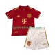 Camiseta 1ª Bayern de Múnich 125th Anniversary Red Niño 2024-2025 Manga Corta