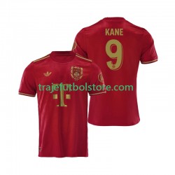 Camiseta 1ª Bayern de Múnich Harry Kane 9 125th Anniversary Red Hombre 2024-2025 Manga Corta