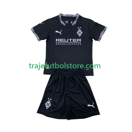 Camiseta 2ª Rusia Bo Monchengladbach Niño 2024-2025 Manga Corta