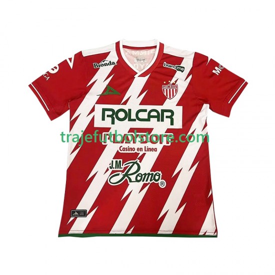 Camiseta 1ª Club Necaxa Hombre 2024-2025 Manga Corta