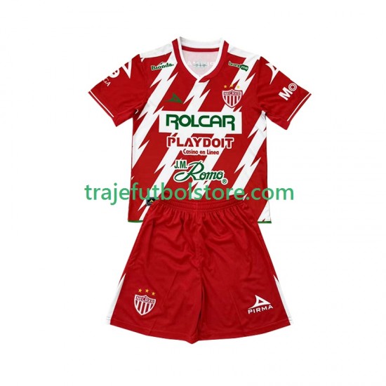 Camiseta 1ª Club Necaxa Niño 2024-2025 Manga Corta