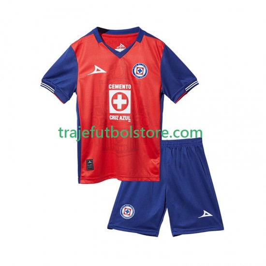Camiseta 3ª Cruz Azul Niño 2024-2025 Manga Corta