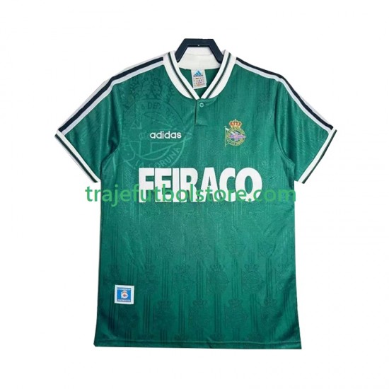 Camiseta 2ª Deportivo de La Coruna Retro Hombre 1999 Manga Corta