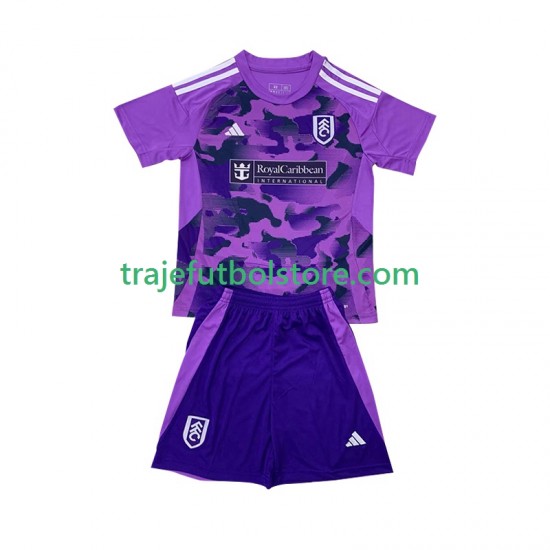 Camiseta 3ª Fulham Niño 2024-2025 Manga Corta