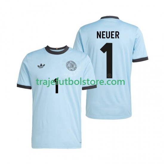 Camiseta 1ª Alemania Manuel Neuer 1 Anniversary Portero Hombre 2025 Manga Corta