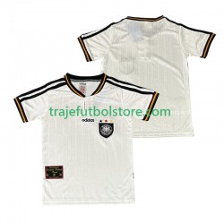 Camiseta 1ª Alemania 1996 Retro Hombre Manga Corta