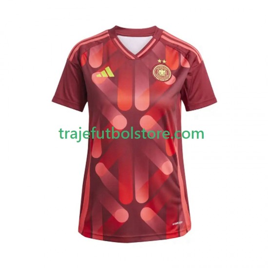 Camiseta 2ª Alemania Mujer 2025 Manga Corta