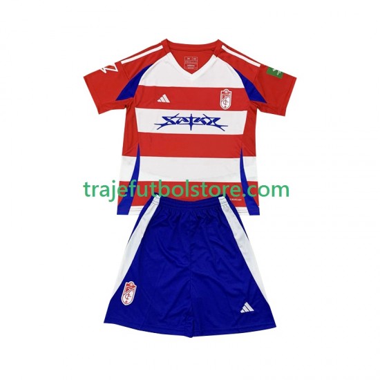 Camiseta 1ª Granada Niño 2024-2025 Manga Corta