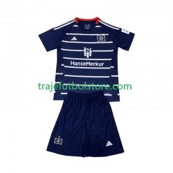 Camiseta 2ª Hamburger SV Niño 2024-2025 Manga Corta