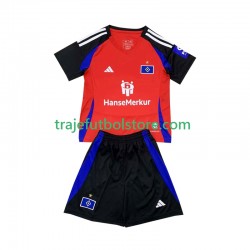 Camiseta 3ª Hamburger SV Niño 2024-2025 Manga Corta