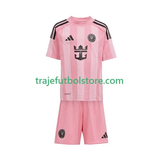 Camiseta 1ª Inter Miami Niño 2025 Manga Corta