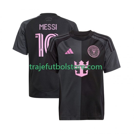 Camiseta 2ª Inter Miami Lionel Messi 10 Hombre 2025 Manga Corta