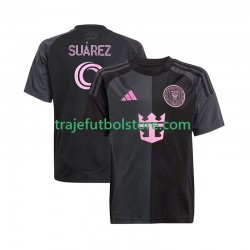 Camiseta 2ª Inter Miami Suárez Luis 9 Hombre 2025 Manga Corta