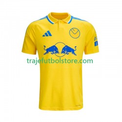 Camiseta 2ª Leeds United Hombre 2024-2025 Manga Corta