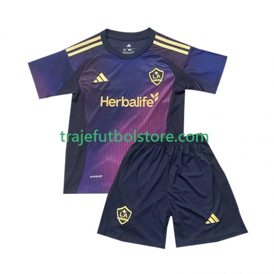 Camiseta 2ª Los Angeles Galaxy Niño 2025 Manga Corta