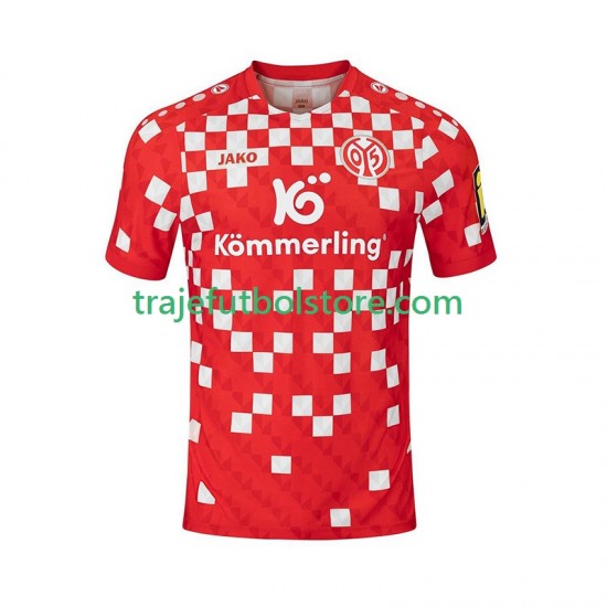 Camiseta 1ª Mainz 05 Hombre 2024-2025 Manga Corta
