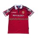 Camiseta 1ª Manchester United Beckham 7 Retro Hombre 1998 1999 Manga Corta