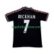 Camiseta 3ª Manchester United Beckham 7 Retro Hombre 1998 1999 Manga Corta