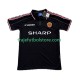 Camiseta 3ª Manchester United Beckham 7 Retro Hombre 1998 1999 Manga Corta
