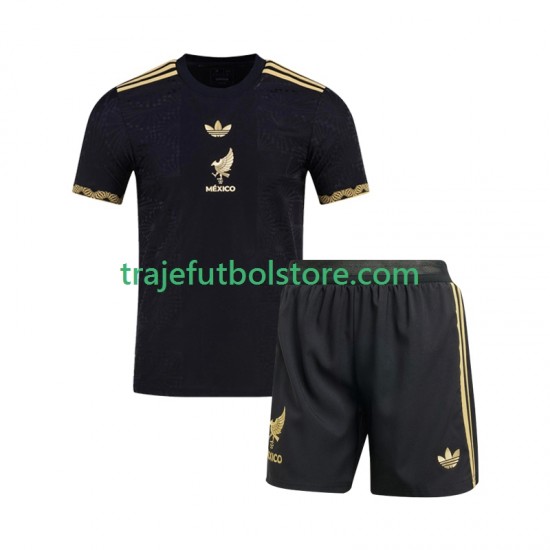 Camiseta 1ª México Gold Cup Niño 2025 Manga Corta