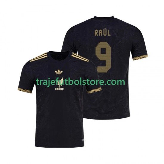 Camiseta 1ª México Raul Jimenez 9 Gold Cup Hombre 2025 Manga Corta