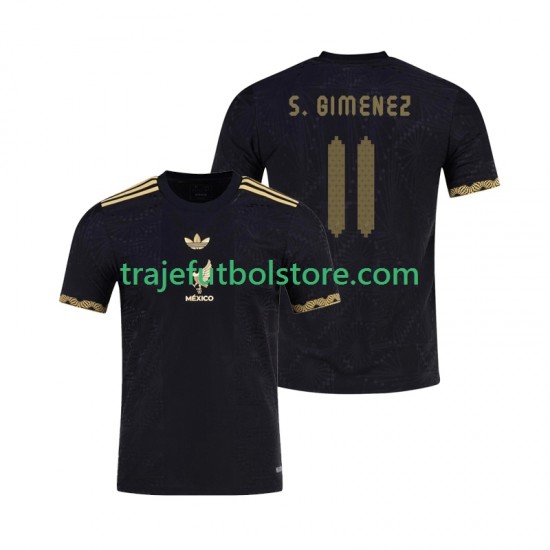 Camiseta 1ª México Santiago Gimenez 11 Gold Cup Hombre 2025 Manga Corta