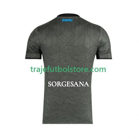 Camiseta 3ª Napoli Hombre 2024-2025 Manga Corta