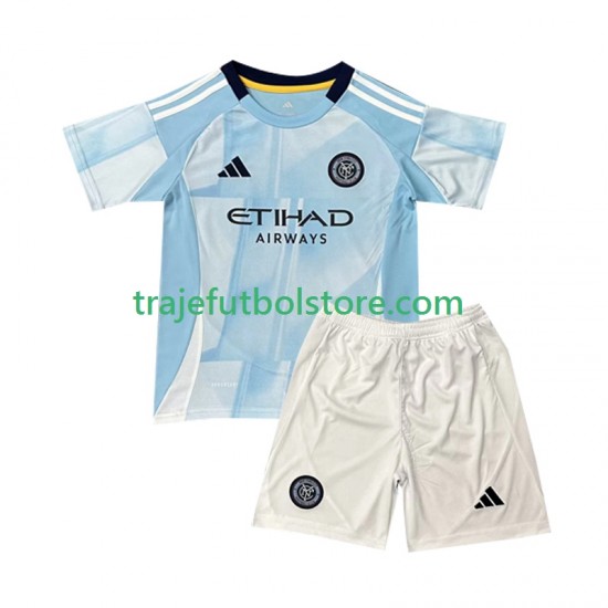 Camiseta 1ª New York City FC Niño 2025 Manga Corta